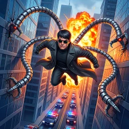 Superhero Crime Open World War