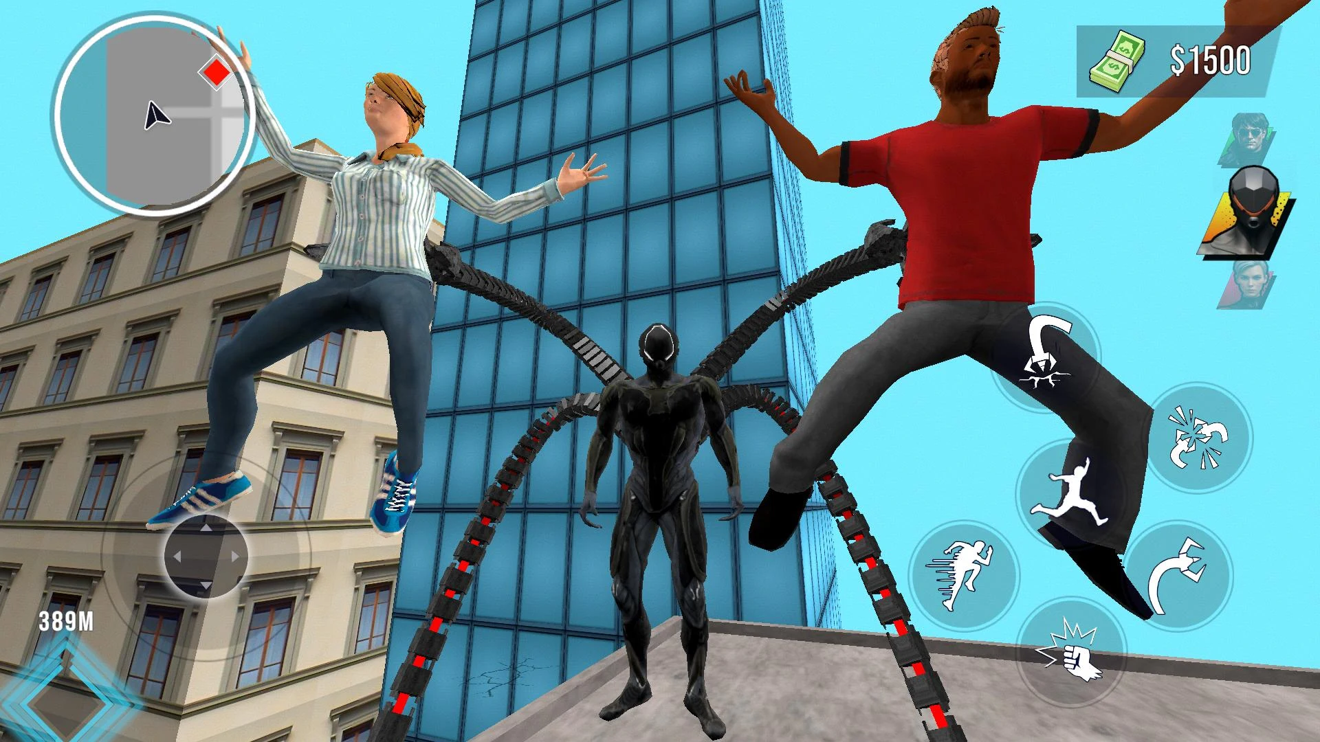 Superhero Crime Open World War screenshot